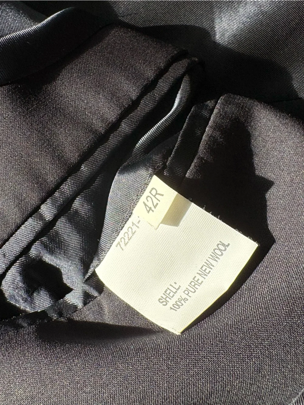 Jos. A. Bank tailored black